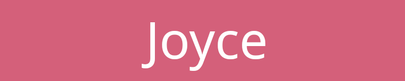 Joyce